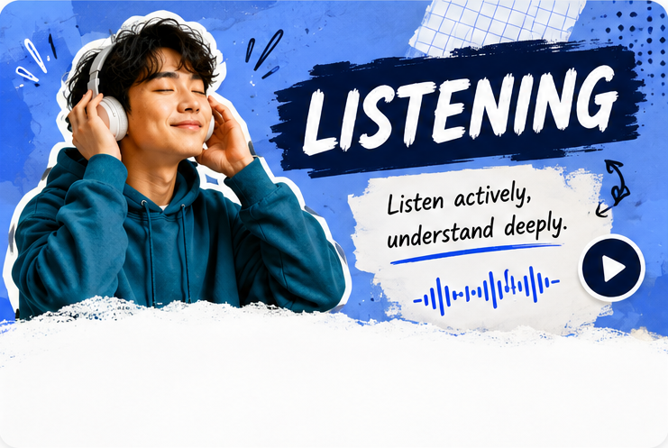 listening